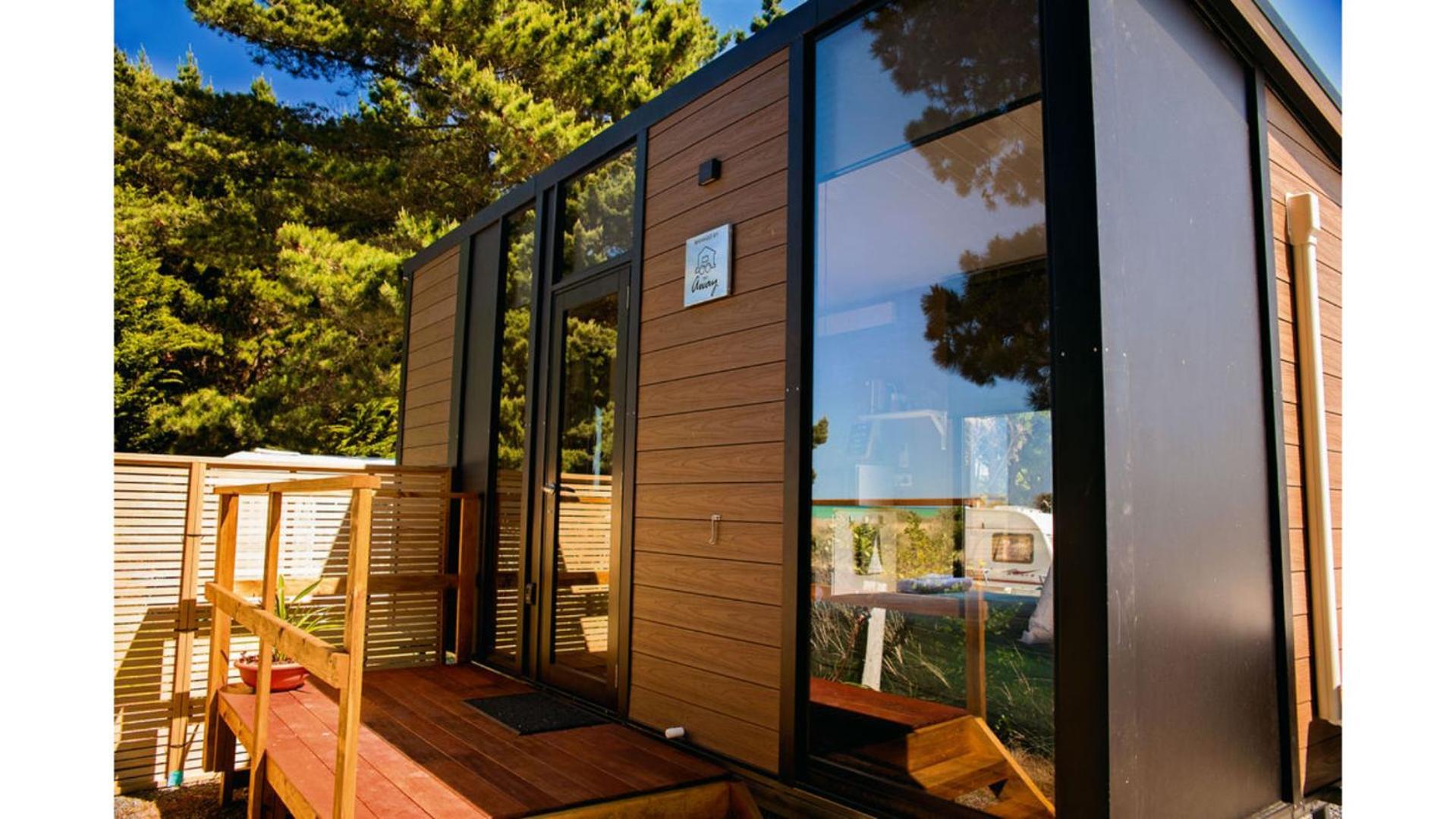 Pacific View By Tiny Away Villa Leithfield Eksteriør bilde